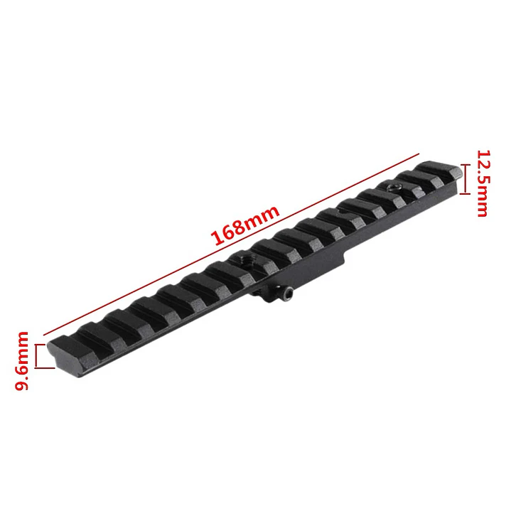 Riel Picatinny para M38 M39 M44 Mosin Nagant 91/30 - 16 slots 4
