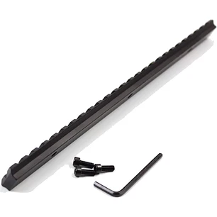 Riel Picatinny Largo 25 Slots 10 pulgadas