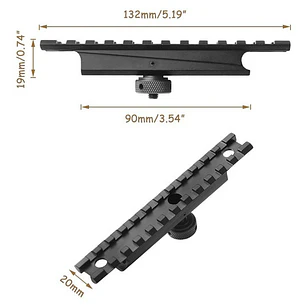 Riel Picatinny para Manija de transporte AR-15 M4 M16