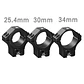 Anillas Mira Discovery 34/30/25 Dovetail (11mm) - Perfil Alto (147mm) - Miniatura 3