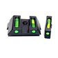 Alza y Guion Glock - Fibra Optica Verde - Miniatura 1