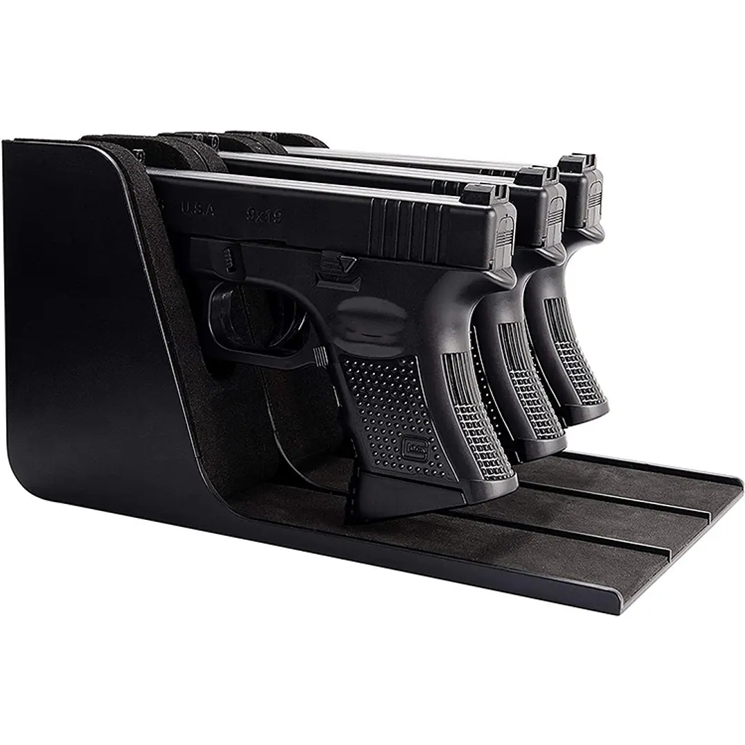 Soporte arma pistola de Escritorio x 3 slots (Polimero) 1
