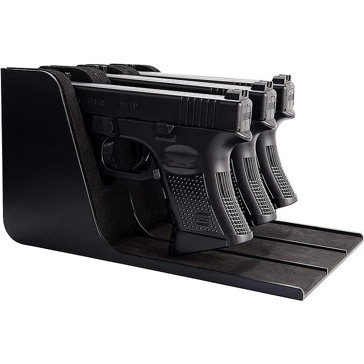 Soporte arma pistola de Escritorio x 3 slots (Polimero) 1