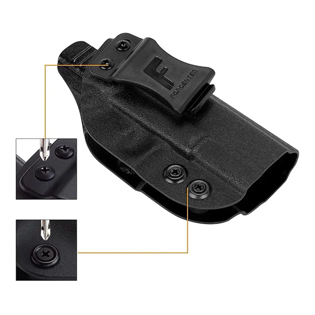 Funda Pistolera Hoster Glock 17 19 22 26 31 Kydex (Oculta Interna) 2