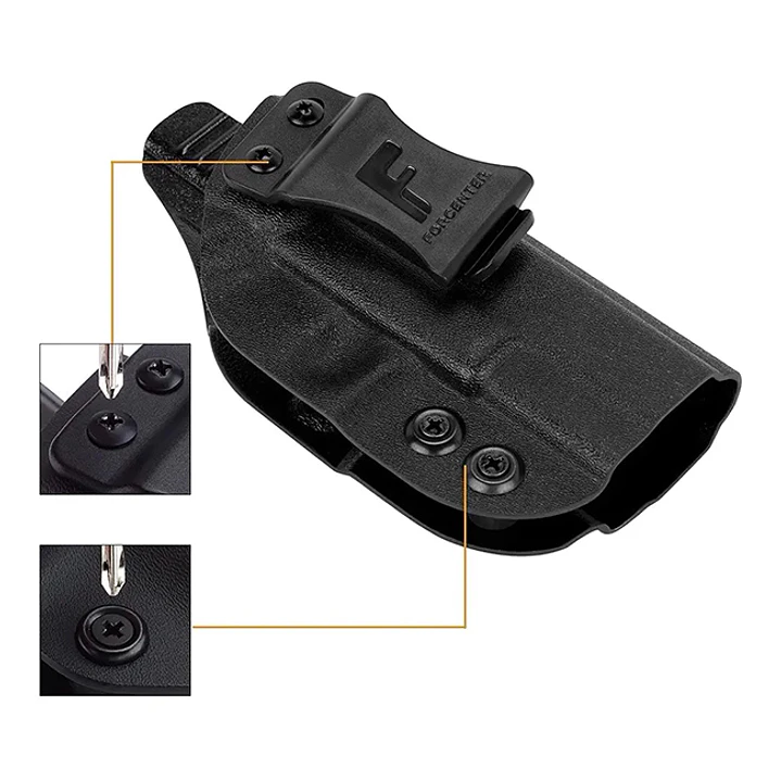 Funda Pistolera Hoster Glock 17 19 22 26 31 Kydex (Oculta Interna) 2