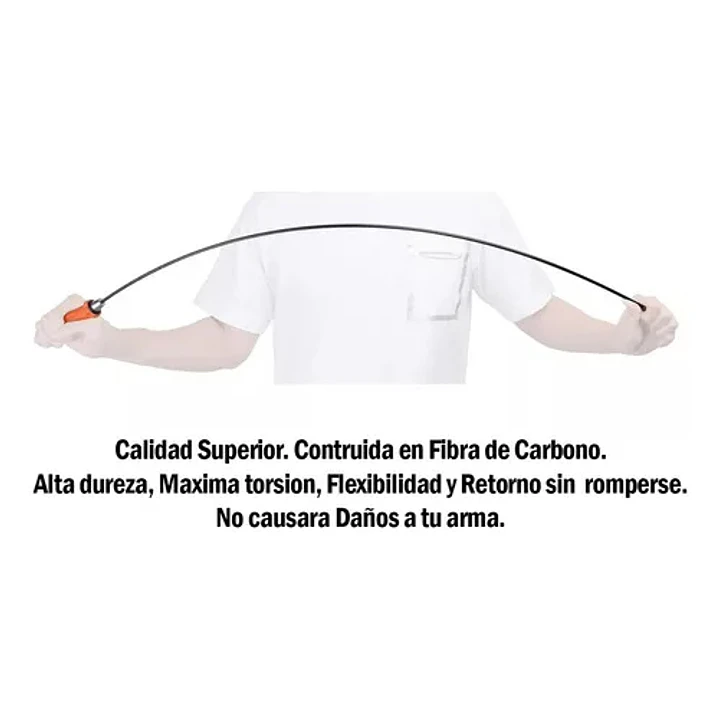 Baqueta Raiseek Fibra Carbono 36
