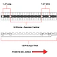 Riel Picatinny para Marlin 1895 336 444 - Henry H009 H010 - 12 slots - Miniatura 4