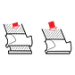 Adaptador Cargador Glock 17 en 26 27 33 compactas - Miniatura 3