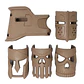 Foregrip tactico Mojo Magwell Grip Set AR-15 M4 - Coyote - Miniatura 1