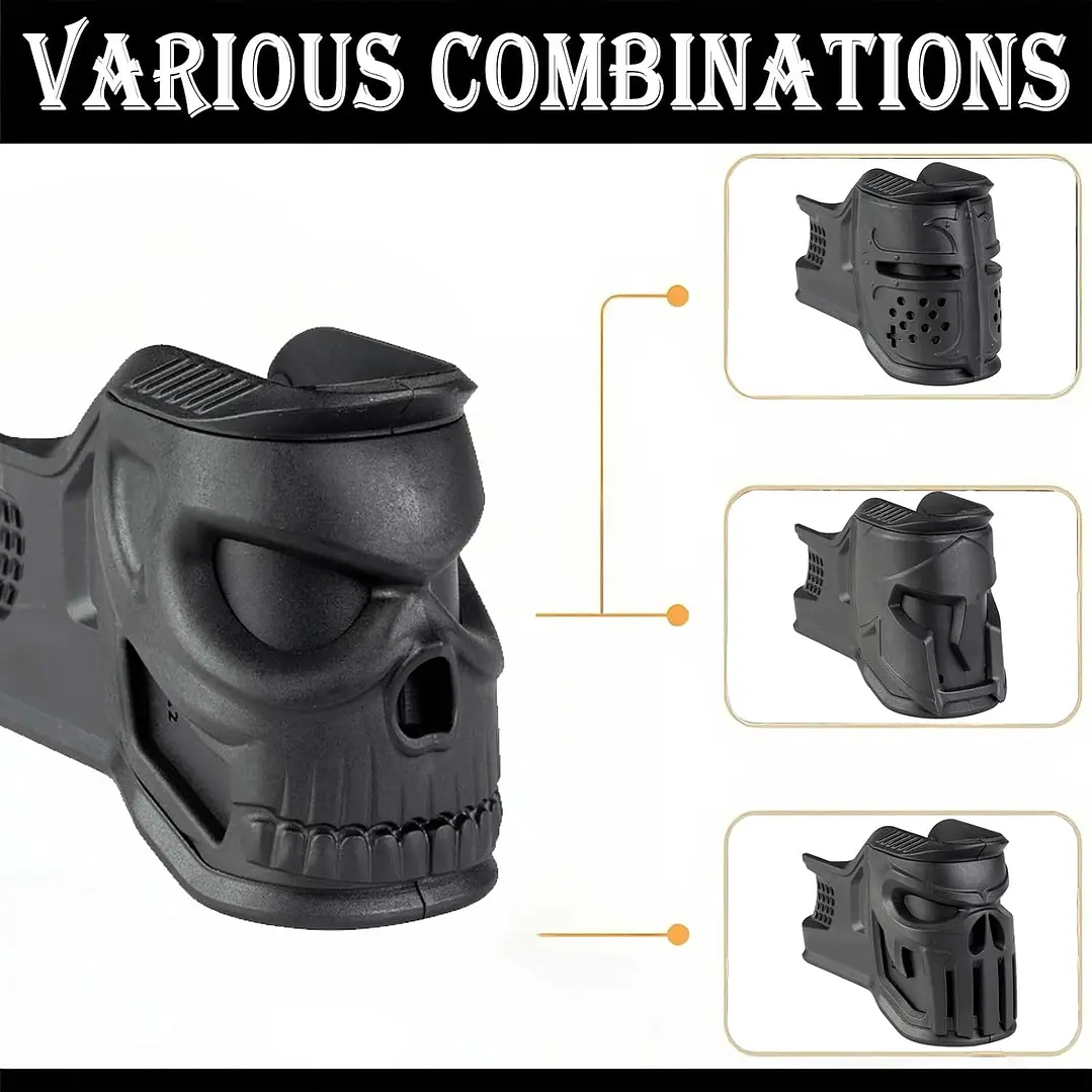 Foregrip tactico Mojo Magwell Grip Set AR-15 M4 - Negro 6