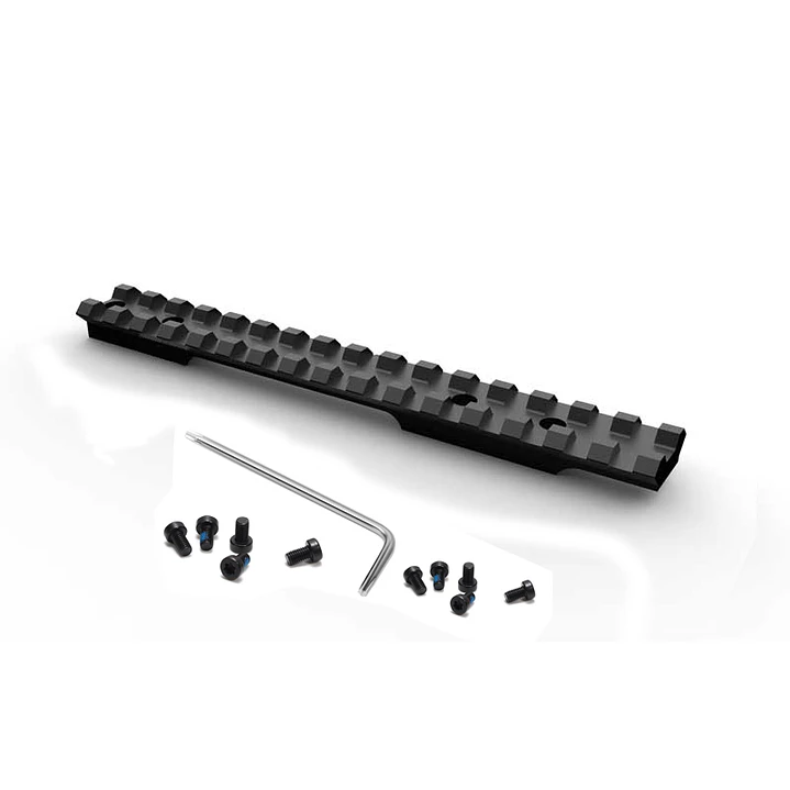 Riel Picatinny para Savage Round Black 110 Accion Corta - 16 Slots 1
