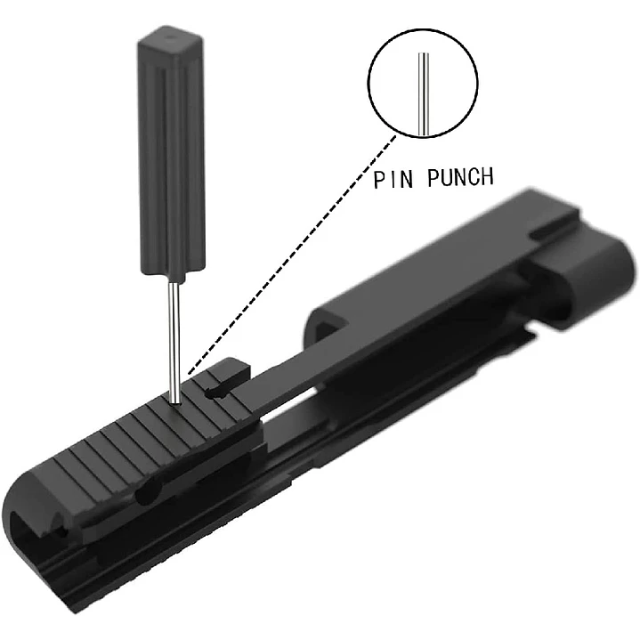 Herramienta Desarme Guion y Cargador Pistola Glock - 3 Piezas 2