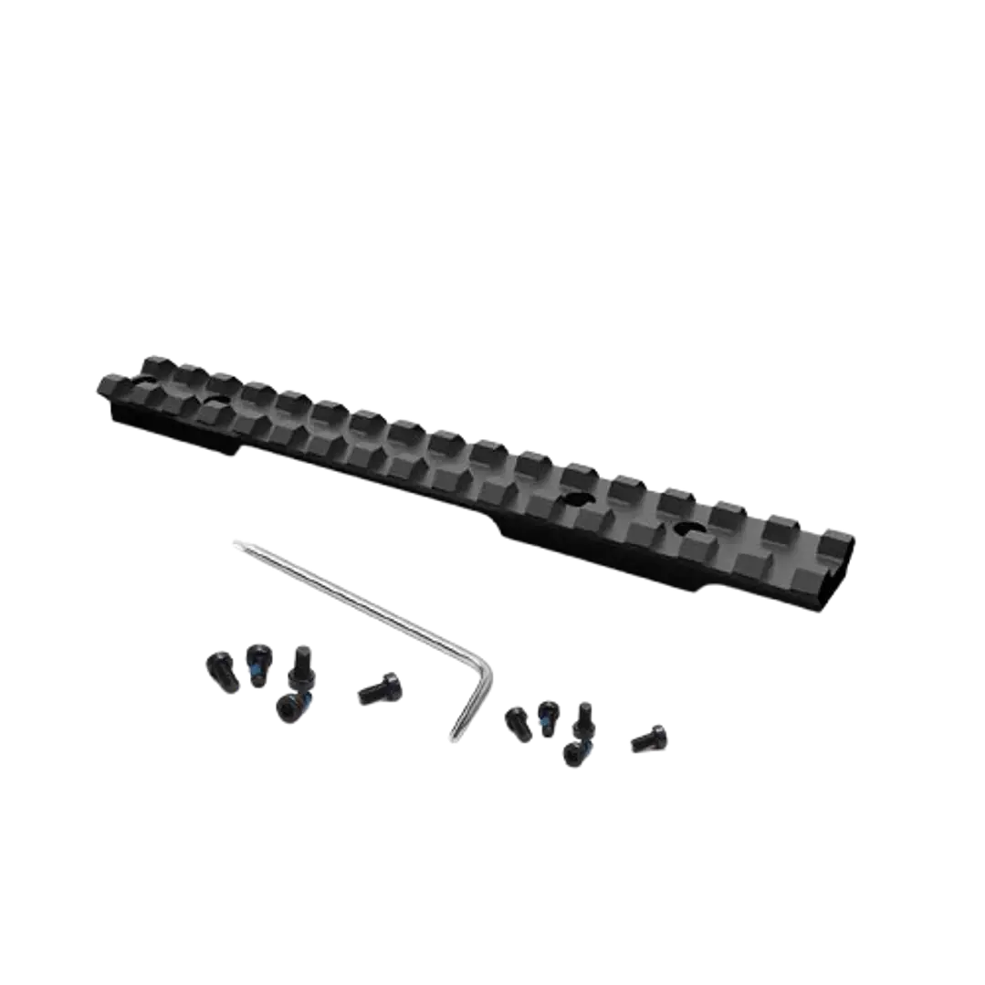 Riel Picatinny para Savage Round Black 110 Accion Corta - 16 Slots 1