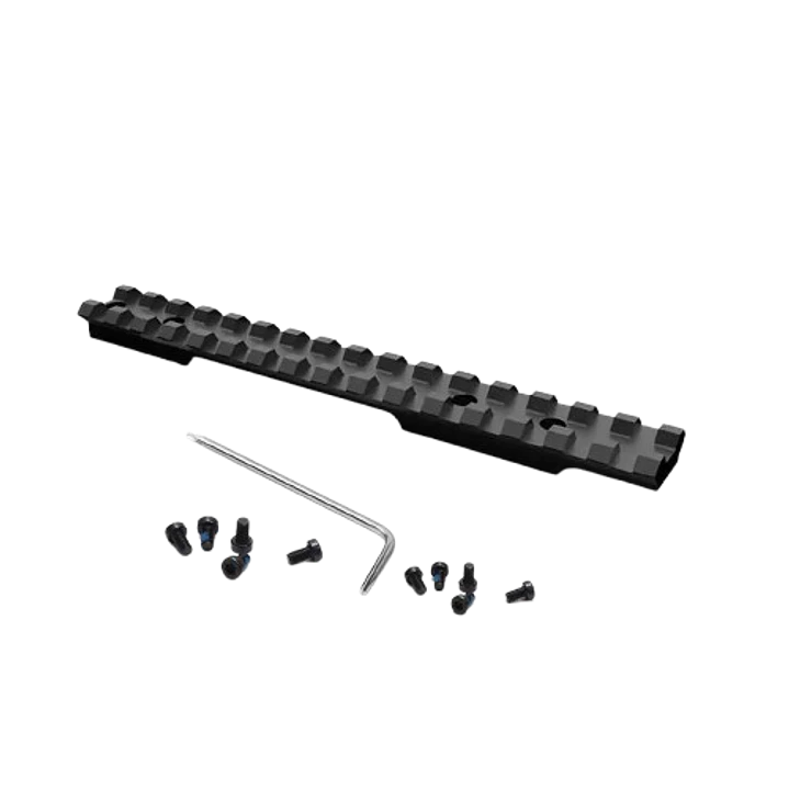 Riel Picatinny para Savage Round Black 110 Accion Corta - 16 Slots 1