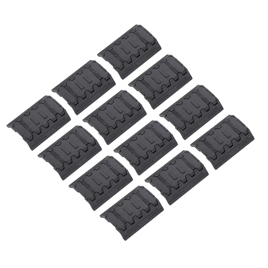 Protectores Cubre Riel M-Lok - Pack x 12 und Negro 1