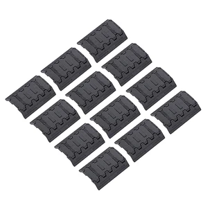 Protectores Cubre Riel M-Lok - Pack x 12 und Negro