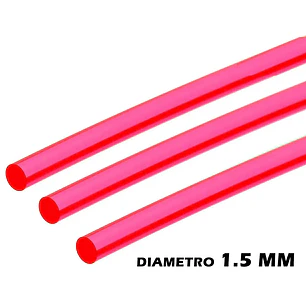 Fibra Optica para tiro 1.5 mm Rojo (50 cms)