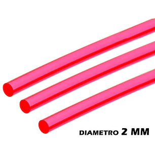 Fibra Optica para tiro 2 mm Rojo (50 cms)