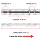 Riel Picatinny para Remington 700 Accion larga - 17 Slots - Miniatura 3