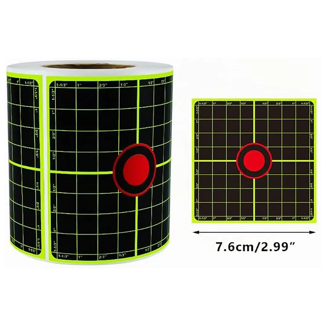 Blancos Reactivos Splatter  76 x 76 mm - Tipo A x 100 und 1