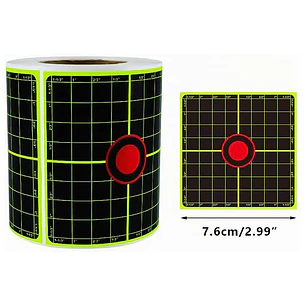 Blancos Reactivos Splatter  76 x 76 mm - Tipo A x 100 und