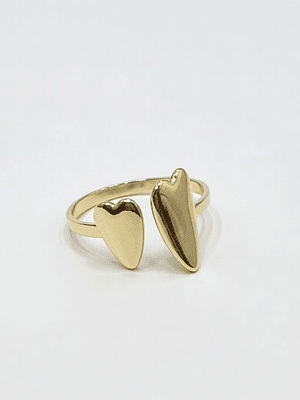 Anel Two Hearts