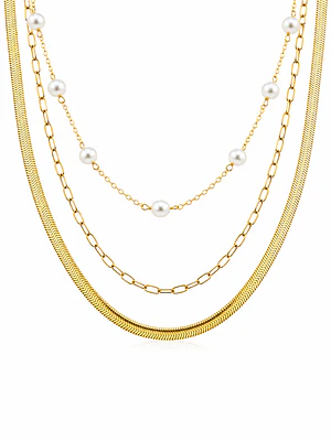 Colar Triple Elegance