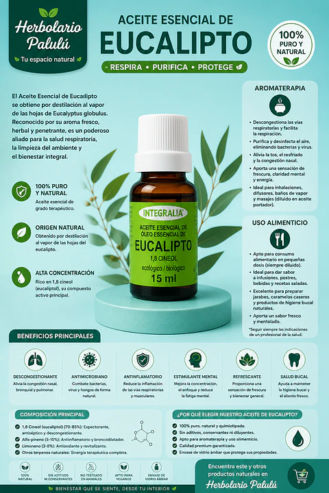 Aceite Esencial Eucalipto