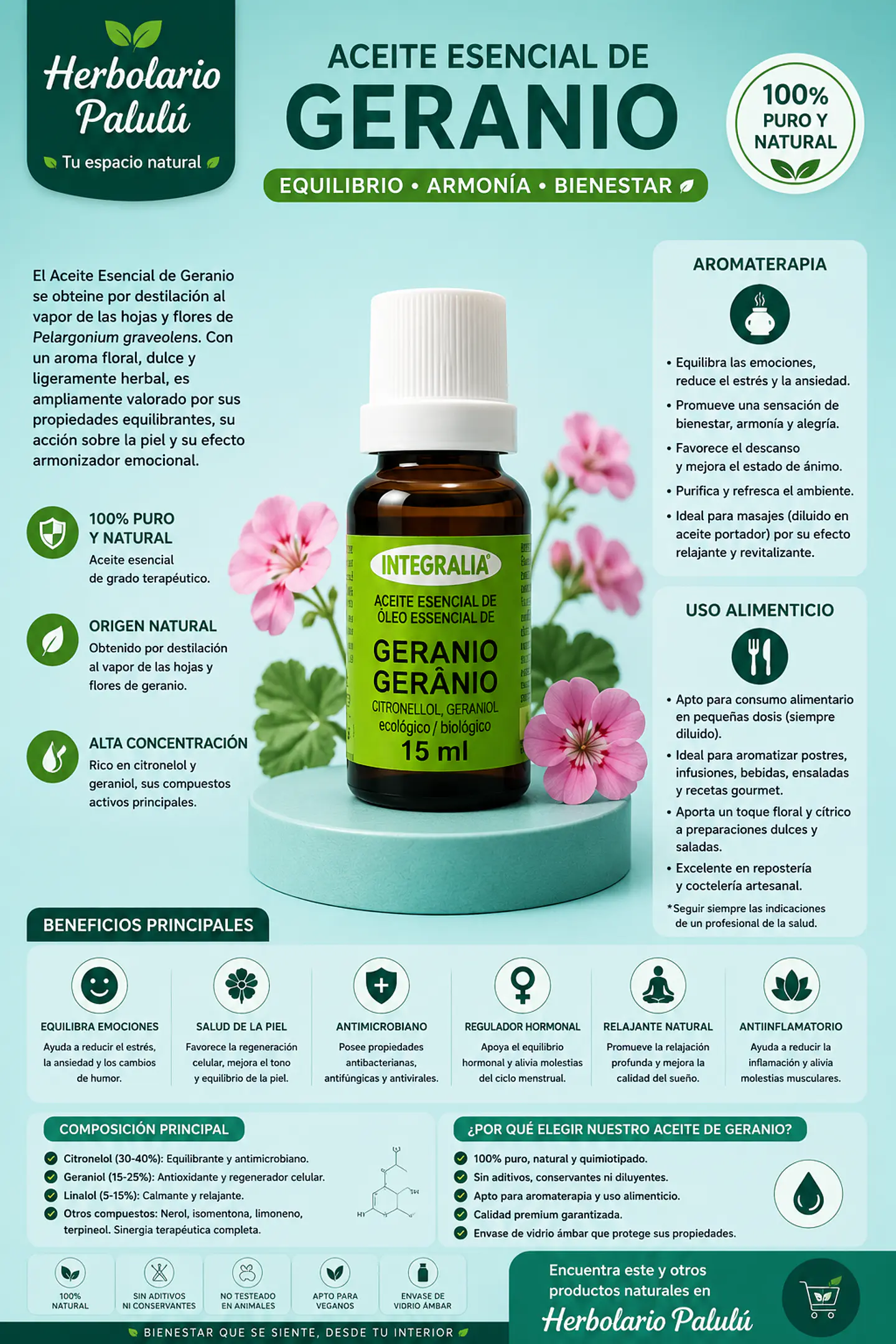 Aceite Esencial Geranio 1