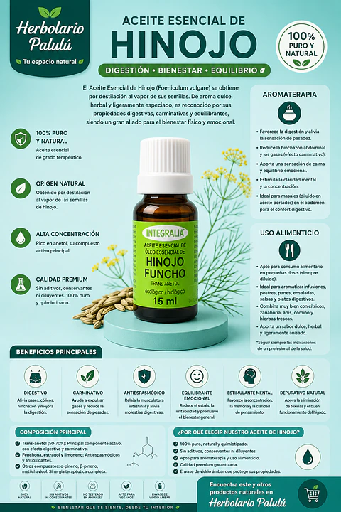 Aceite Esencial Hinojo