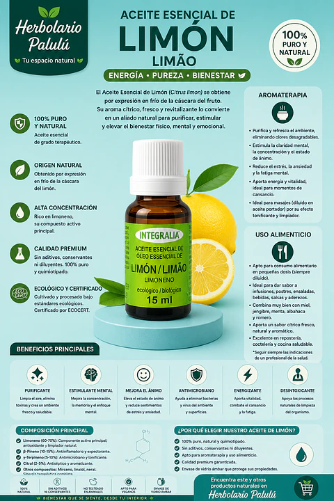 Aceite Esencial Limón