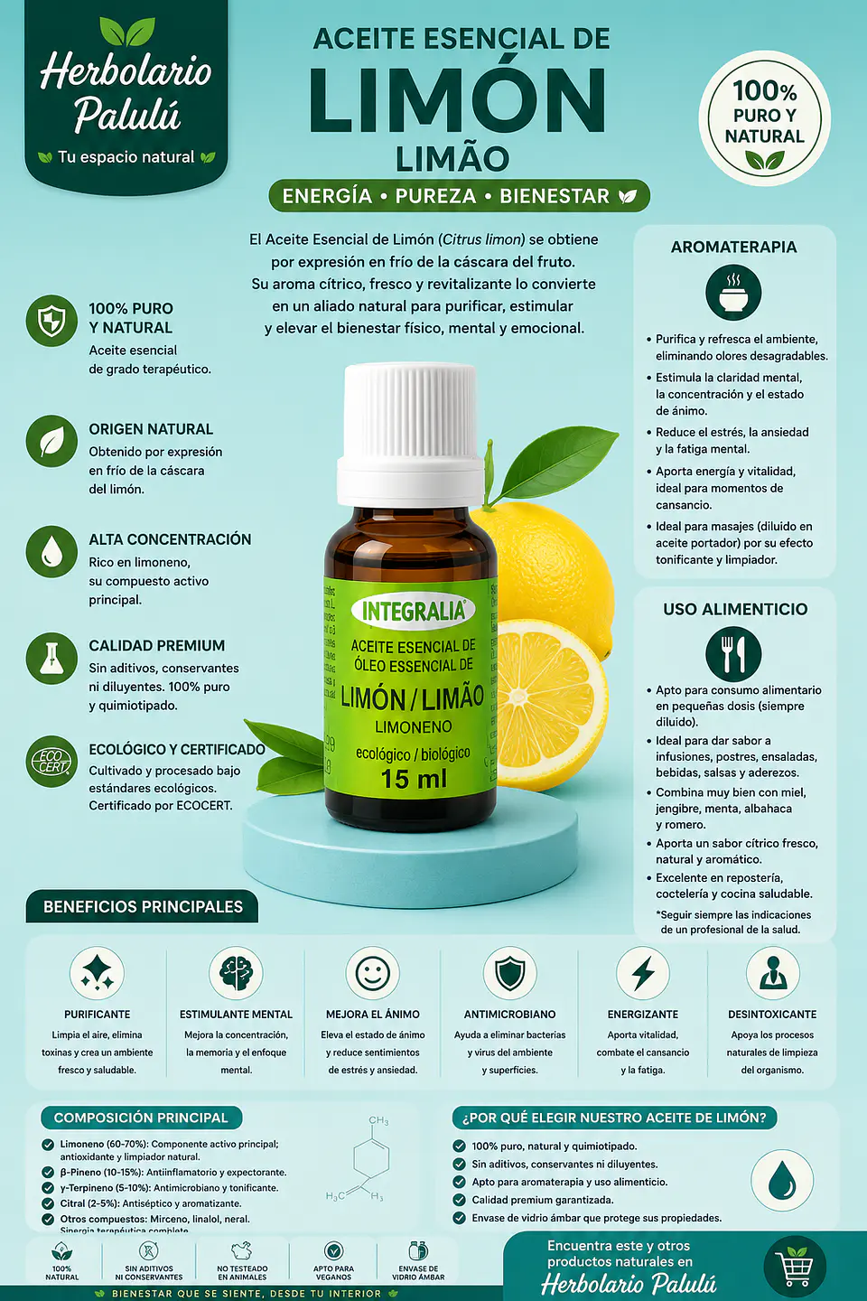 Aceite Esencial Limón 1