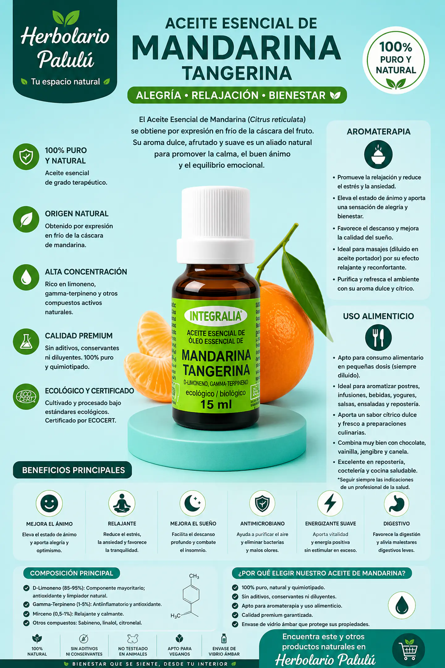Aceite Esencial Mandarina 1