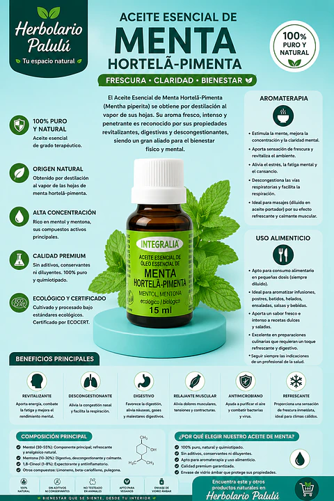 Aceite Esencial Menta