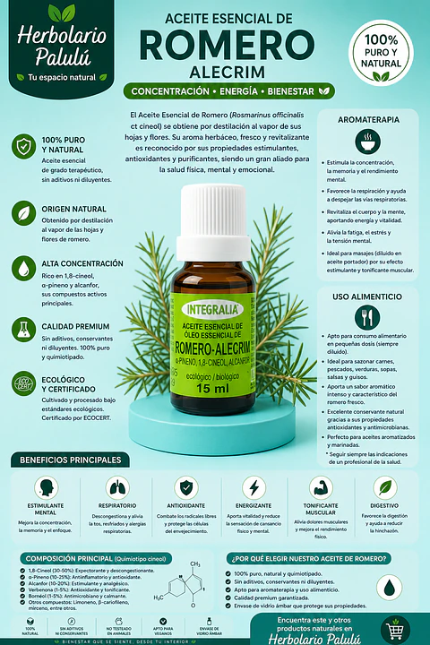 Aceite Esencial Romero