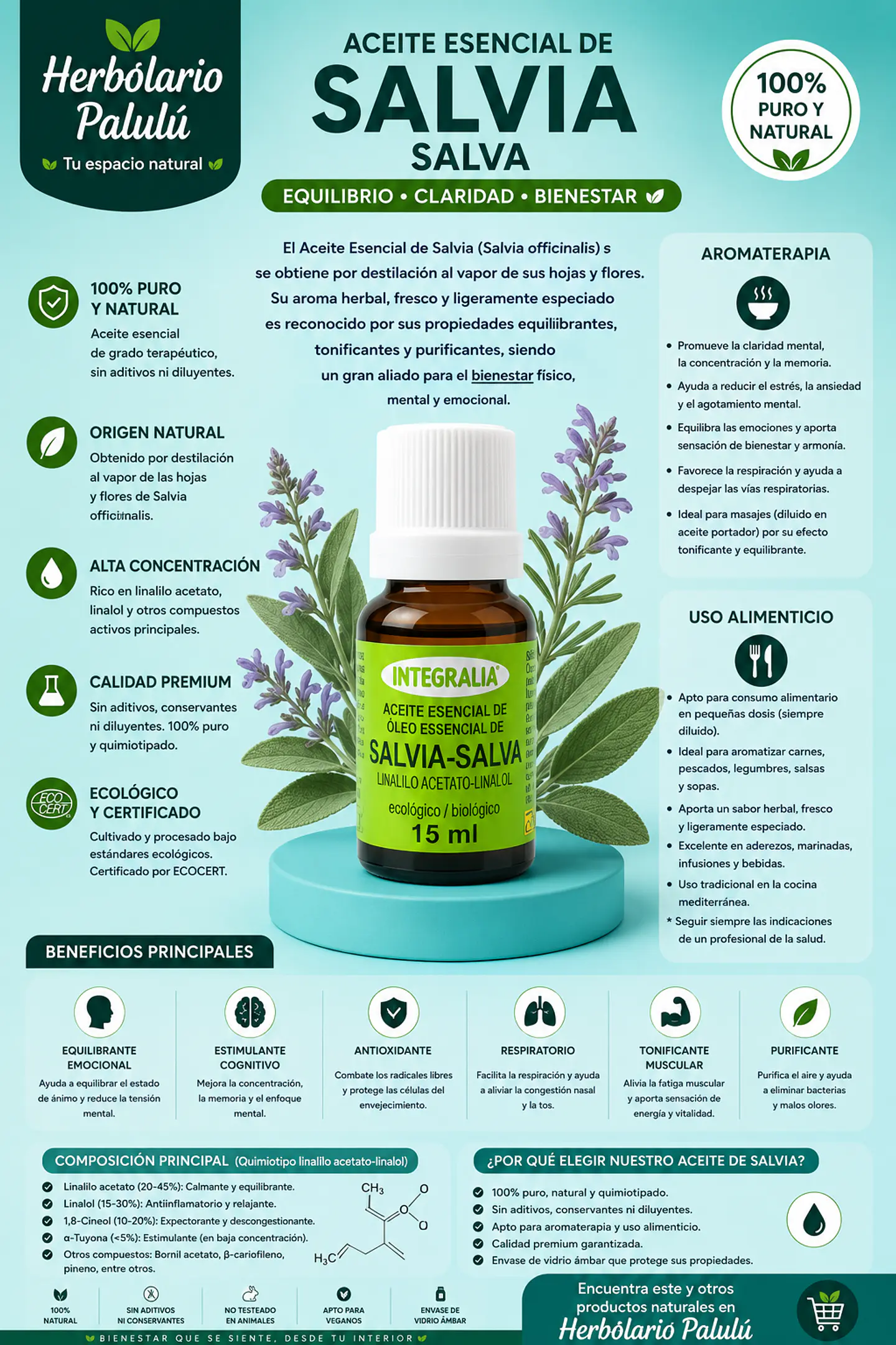Aceite Esencial Salvia 1