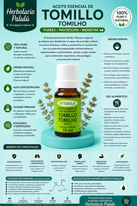 Aceite Esencial Tomillo