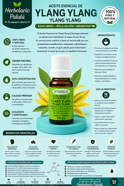 Aceite Esencial Ylang Ylang