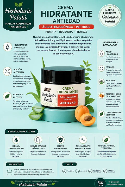 Crema Hidratante Antiedad 50ml