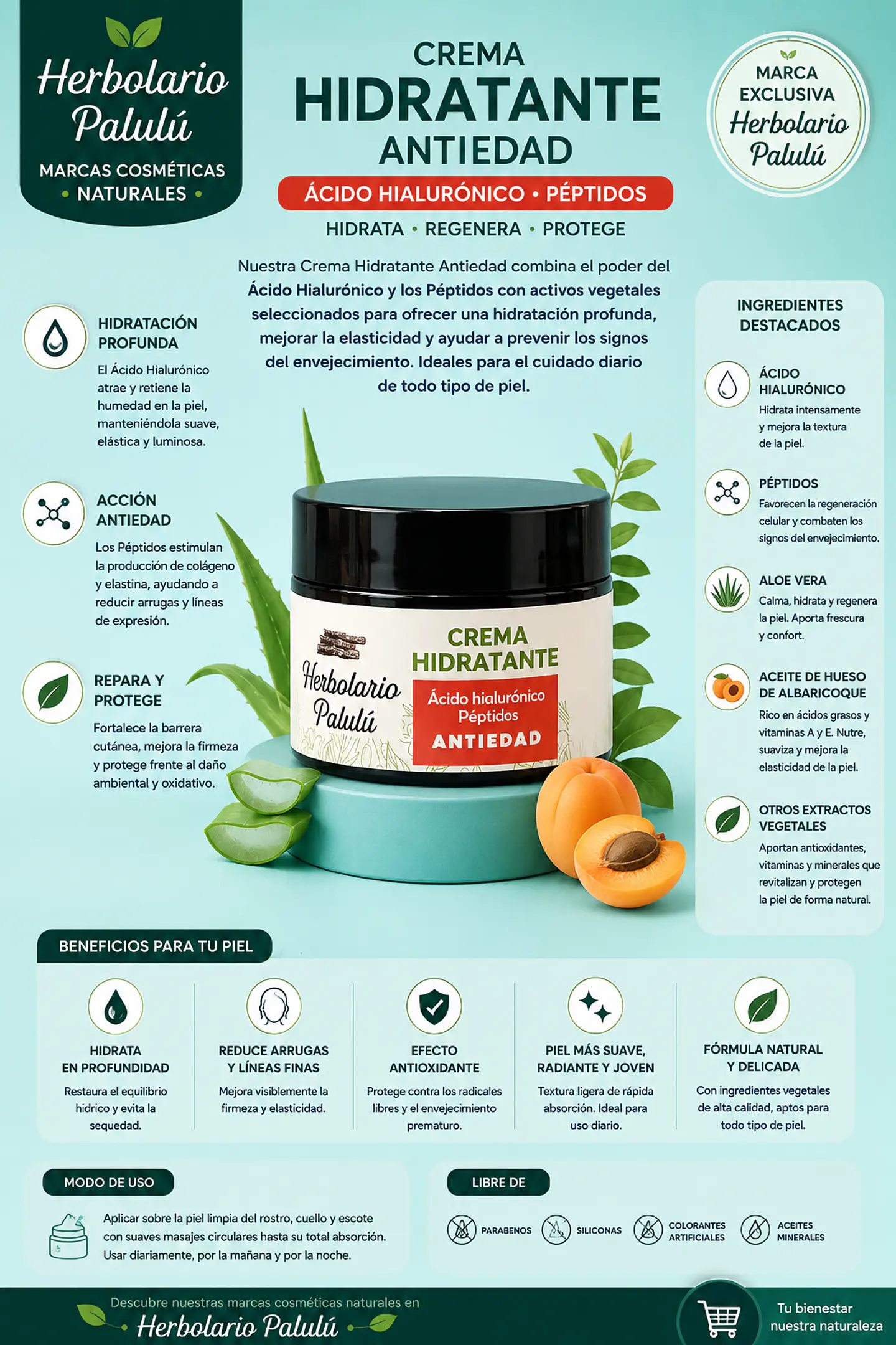 Crema Hidratante Antiedad 50ml 1