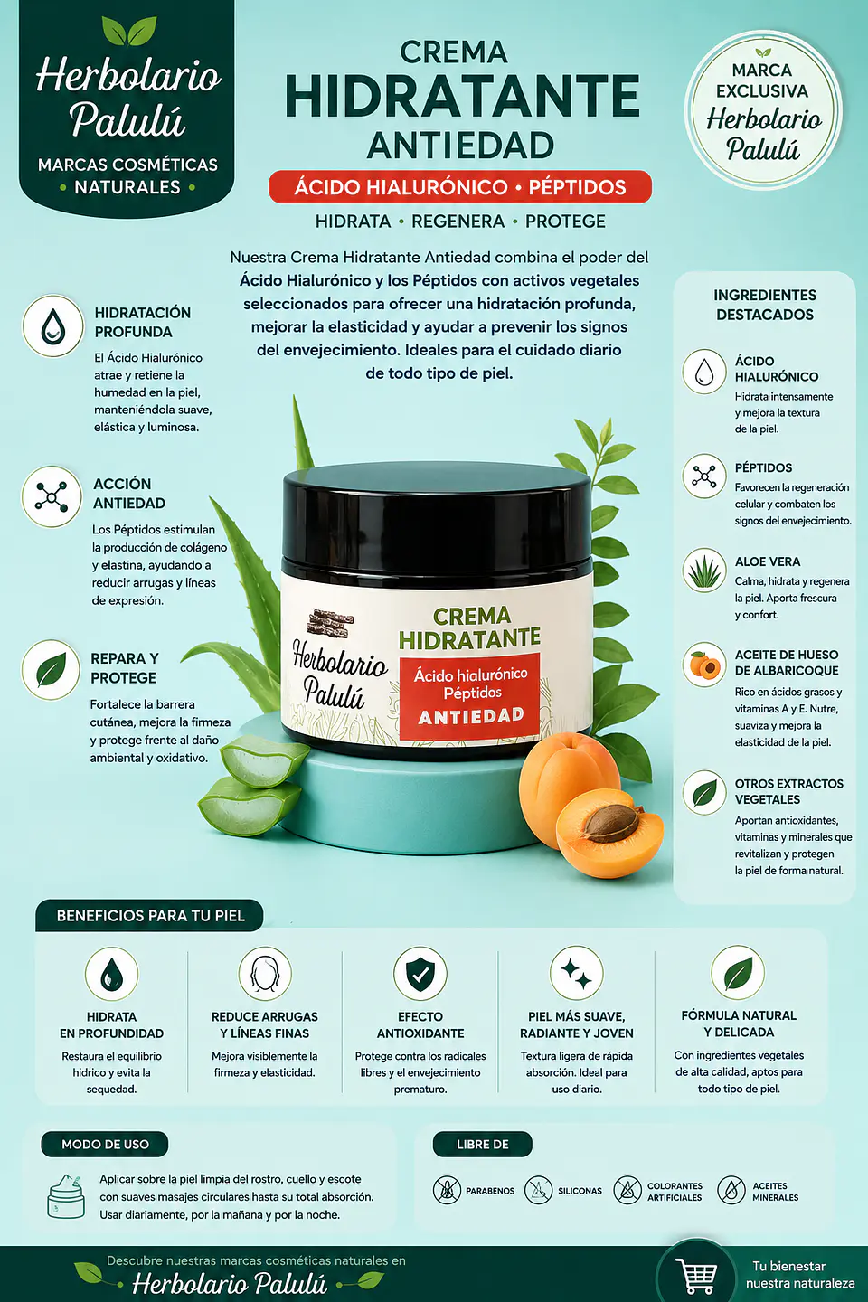 Crema Hidratante Antiedad 50ml 1