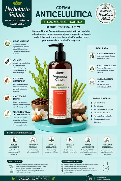Crema Anticelulítica 250 ml