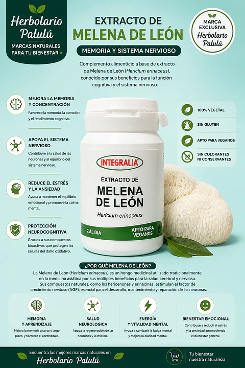 Melena de León 60 caps
