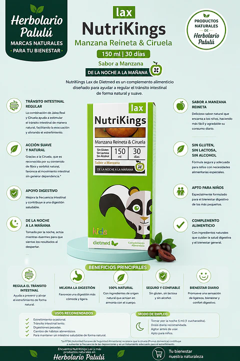 NutriKings lax Jarabe 150 ml