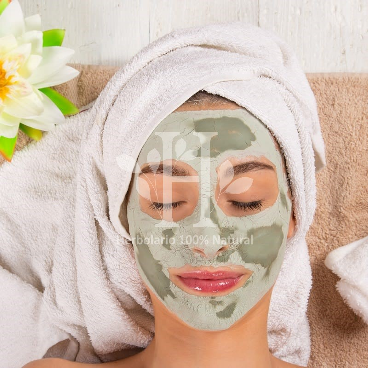Green Clay for Facial Mask/Arcilla Verde Natural para Mascarillas o Masajes  1Klo