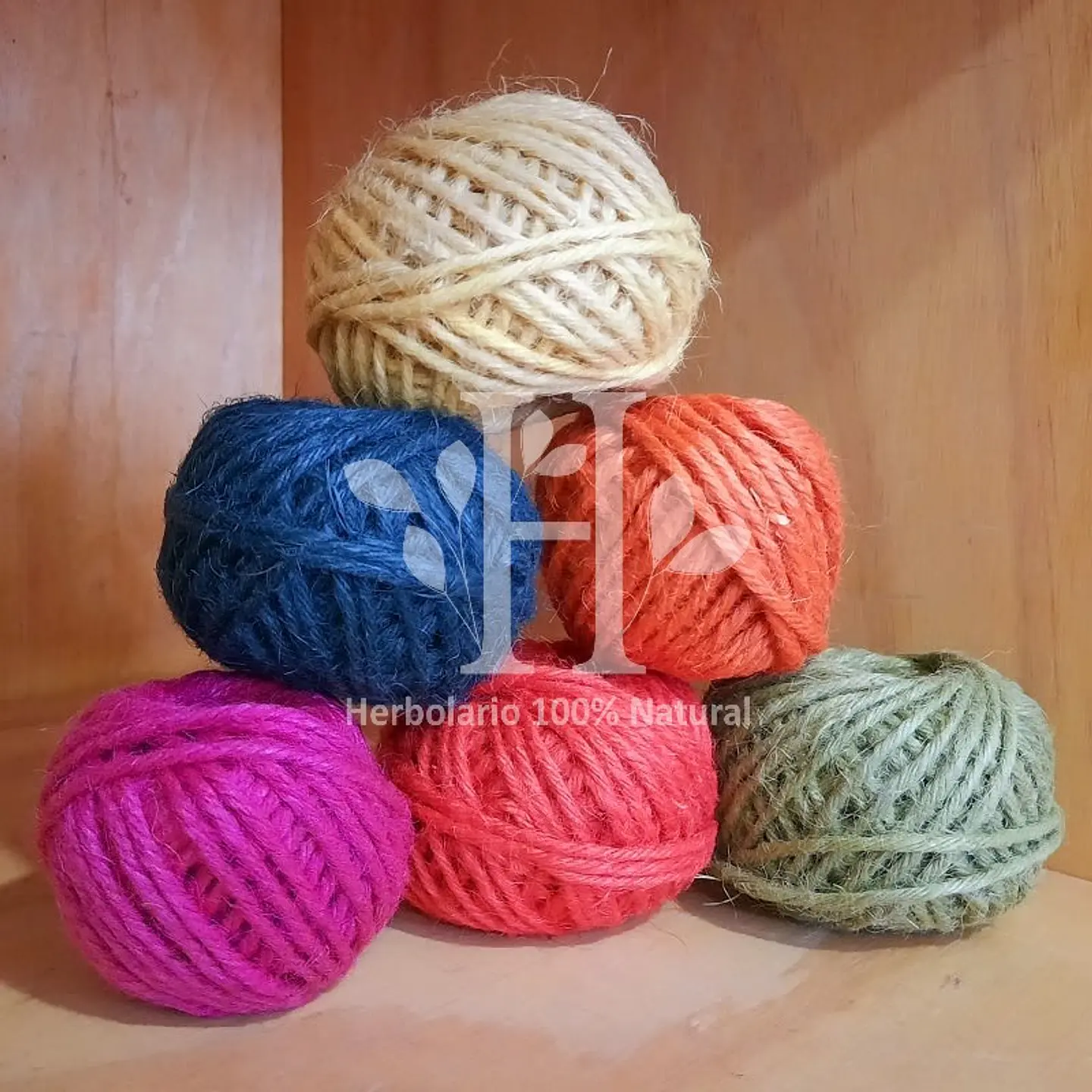 Yute Natural Madeja 50 gr  1