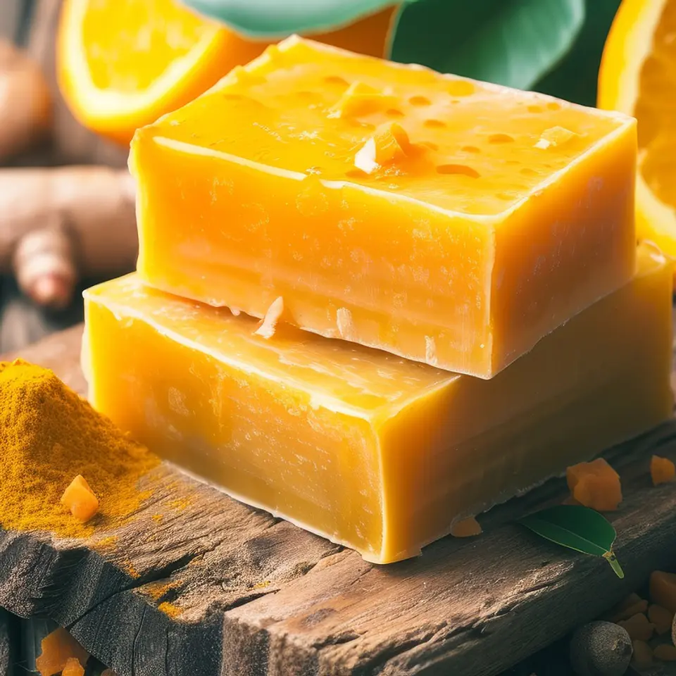 Base Jabón Cúrcuma y Naranja 1 kilo 1