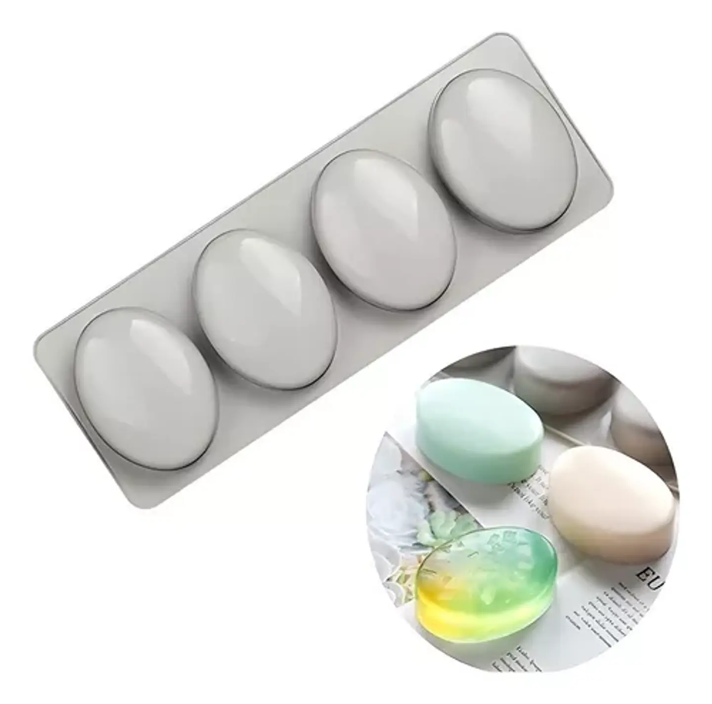 Molde 02 Ovalado 4 cavidades 1