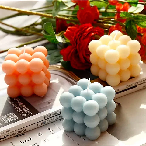 Molde 04 Burbujas 6 cavidades