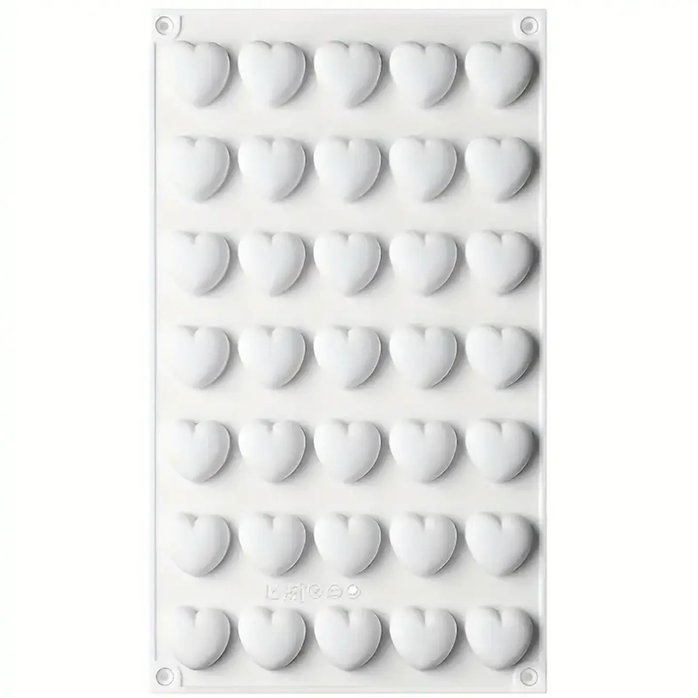 Molde 11 Mini corazones 3D  2